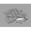 Japan Jujube Shaped Natsume Weight (No. 8 (Approx. 1.1 oz