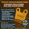 Traild Brass Brake Pad Set for Honda Talon 1000R/1000X/1000X-4 2019-2026