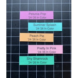 Stampin Up *NEW* 24-26 In Color File Tabs Hanging Folders Tabs