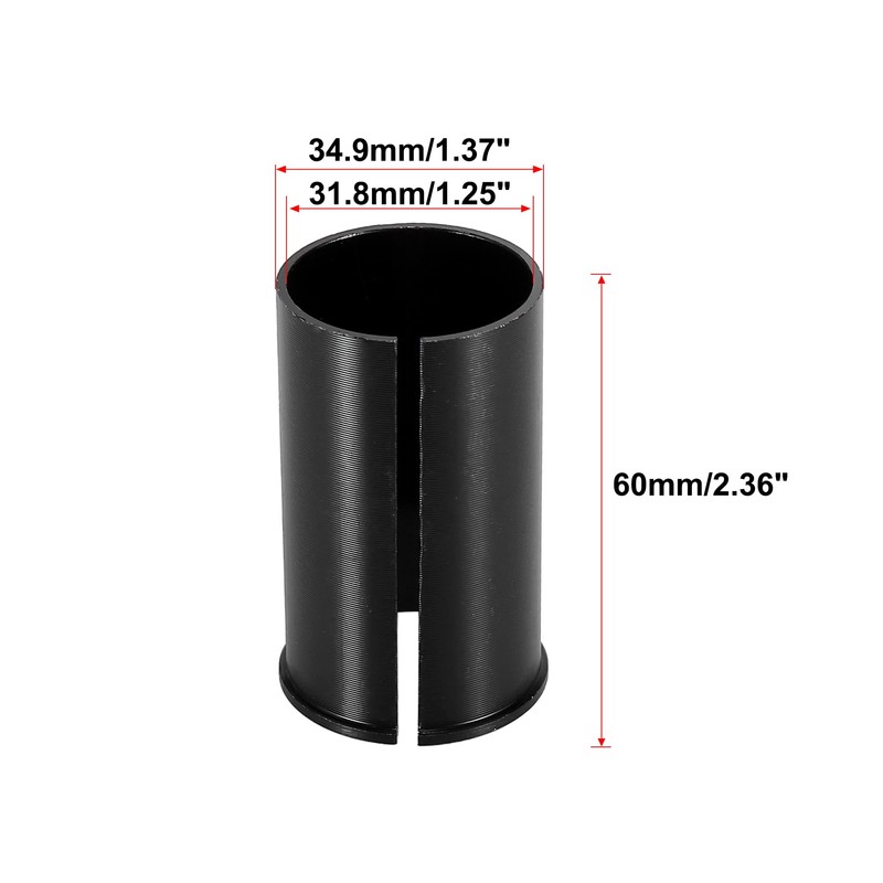X AUTOHAUX 31.8 to 34.9mm Bicycle Bike Seat Post Tube