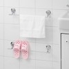 Spiderlock suction stainless steel towel rack 10 (silver) / 스파이더락
