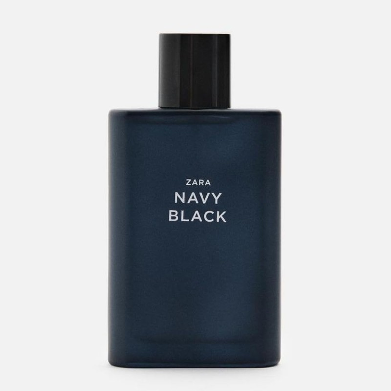 Zara Navy Black Cologne for Men EDT Eau De Toilette