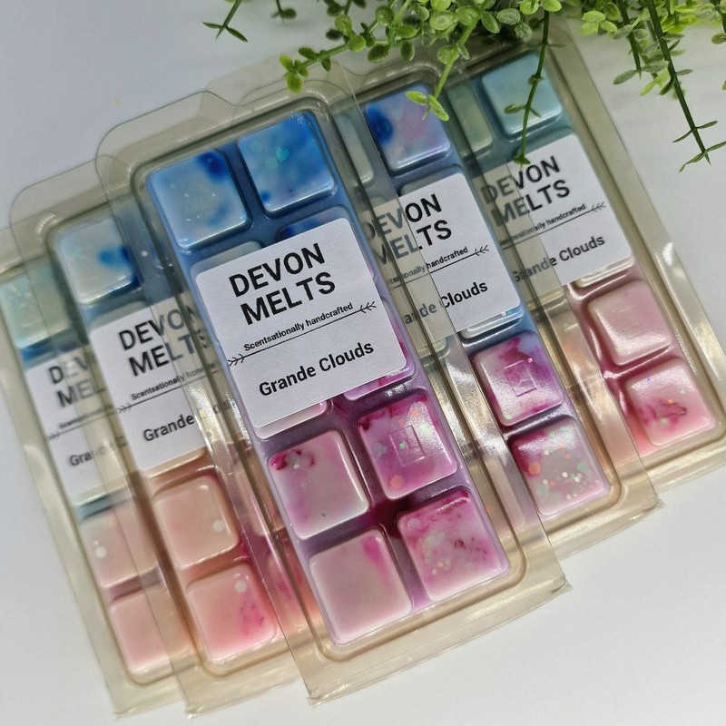 Devon Melts - Grande Clouds - Highly Scented 100% Soy