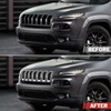 JINCHEN 7pcs Grill Mesh Inserts Fit for Jeep Cherokee 2014-2018,