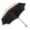 LCY Womens Anti-UV Lace Embroidery Folding Sun Parasol Rain Umbrella