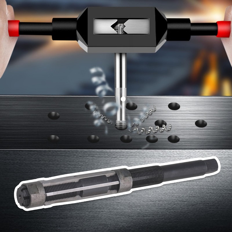 RDEXP HSS Adjustable Hand Reamer Blade Reamer Metal Hole Cutter