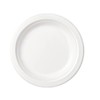 Best House Super Rigid Strong Bagasse Plates - 500 Pack,
