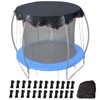 XATAMIO Trampoline Shade Cover 16FT Round High-Density Trampoline Cover