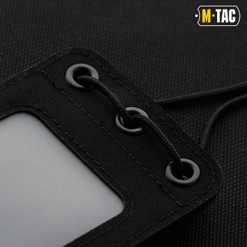 M-Tac Hanging ID Card Holder Hook and Loop Surface Draw