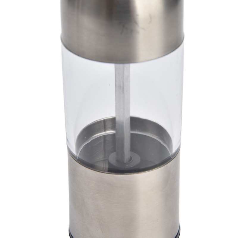 304 Stainless Steel Pepper Grinder Manual Rotation Pepper Mill Ceramic