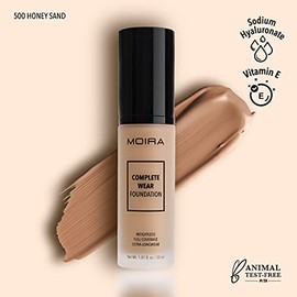 Bases de maquillaje Moira Complete Wear Foundations (CWF500)