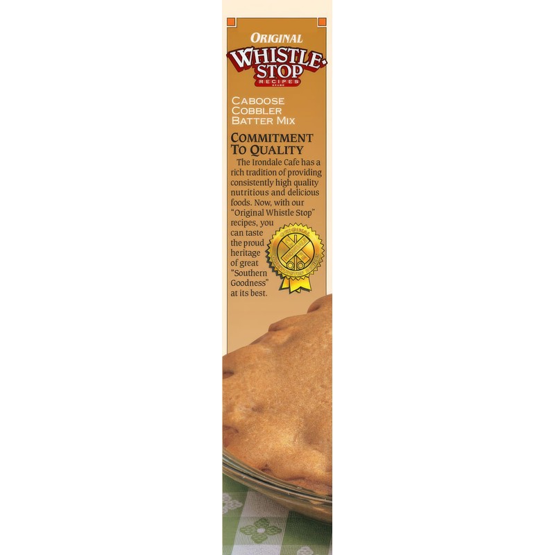Original WhistleStop Cafe Recipes | Caboose Cobbler Batter Mix (1