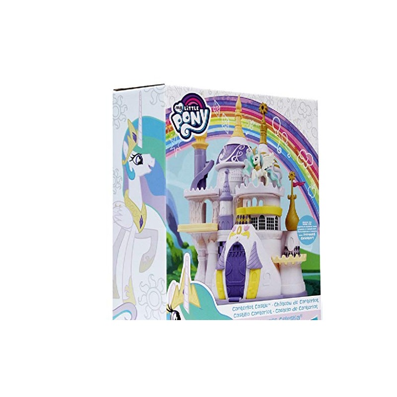 My Little Pony Canterlot Castle Playset with Princess Celestia Figure