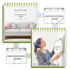 Fulmoon 2 Pcs 52 Sheets Weekly Planner 13 x 17''