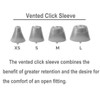 20 Pieces Click Sleeve Vented 2.0 Domes for Connexx/Siemens/Signia and