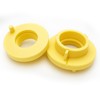 2x Rear Coil Spring Shock Absorber Rubber Pad Spring Top