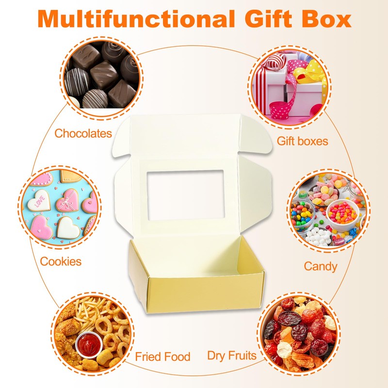 sourcing map 32Pcs Soap Packaging Boxes 2.4x3.3x1.2 Inch Kraft Soap