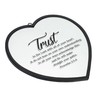 Elanze Designs Trust in The Lord Heart Shaped Black 12