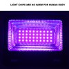 20W UV LED Cleaning Light Mite Removal Waterproof Ultraviolet Cleaning