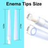20 Pcs Enema Replacement Flexible Tips for Enema Kit with