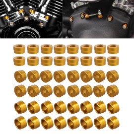 Unbranded CNC Engine Bolt Cover Caps Kit For Harley Electra Glide Fat Boy Heritage Softail