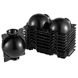 10Pcs Assisted Plant Root Growing Boxes High Pressure Propagation Rooting Ball Reusable Box Grafting Plant Rooting Device for Plant Cutting Seedlings
