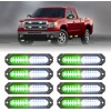 Flashing Lights Emergency Strobe Lights 8pcs 12 LED Sync Safety