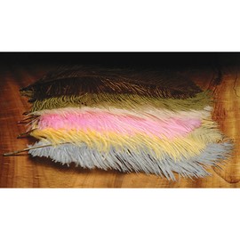 Hareline Dubbin - Ostrich Herl, Black