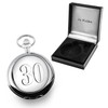 De Walden Engraved 30th Wedding Anniversary Pocket Watch with 30