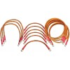 VLYNX EZ GO TXT 13 pc Golf Cart Battery Cable Set 4GA KIT 100% Copper 4AWG USA MADE