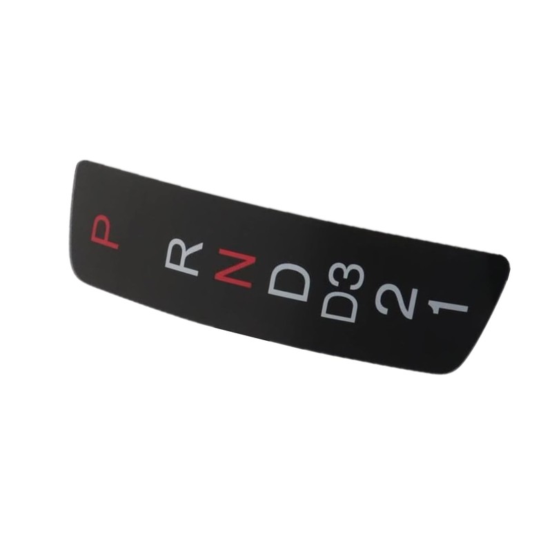 XQSMWF Gear Shift Stick Selector Display Position Repair Panel Sticker