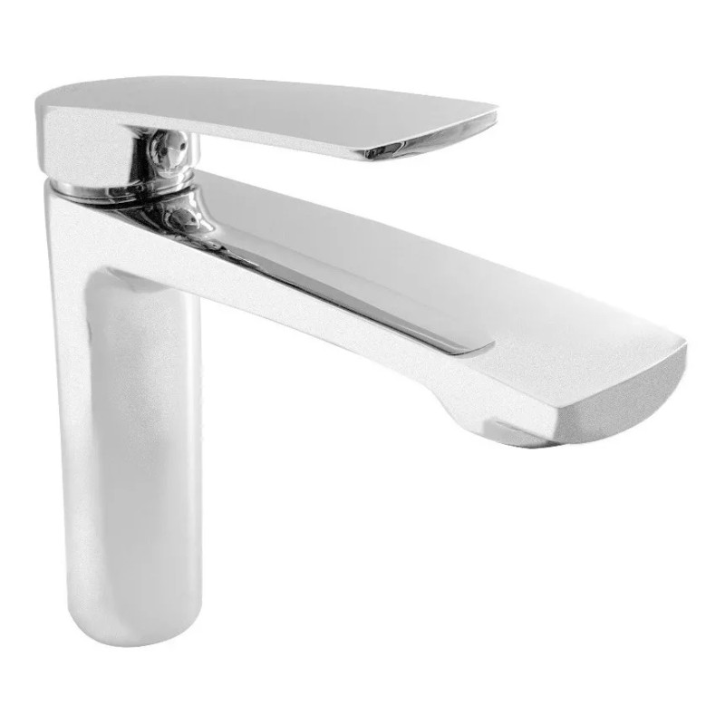 Bleu Llave Monomando Europeo Donatella Para Lavabo Latón Cromado