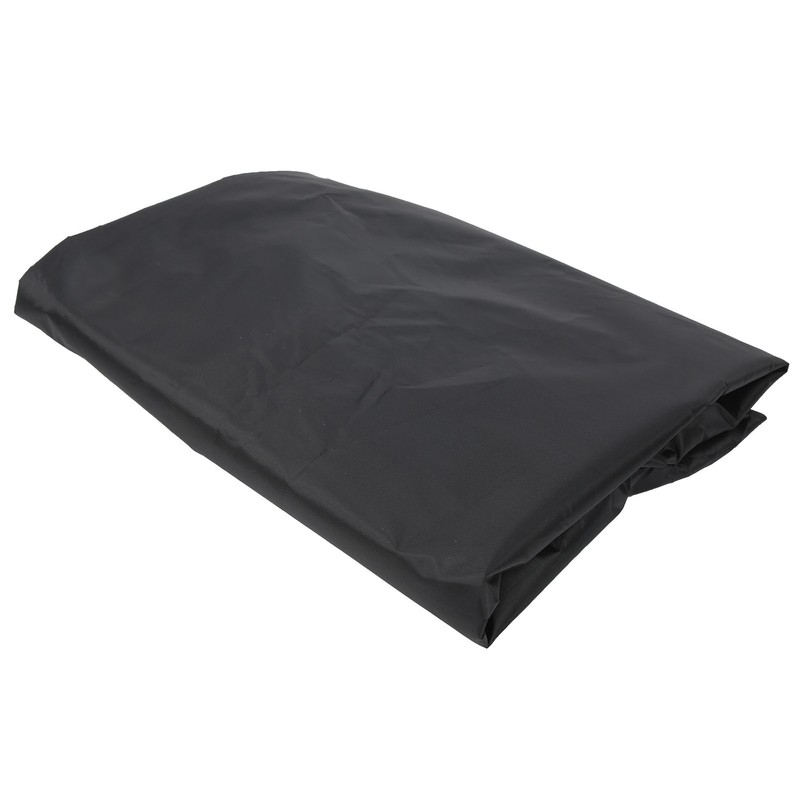SilverCoated Lawn Mower Waterproof Cover High Temperature Resistance Dustproof Protector(Black