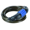 Prophete Coiled Combination Cable Lock Black 150 cm - 4