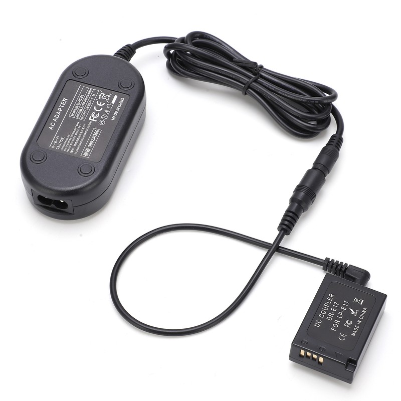 LPE17 Dummy Battery with AC Power Supply Adapter Fully Decoded