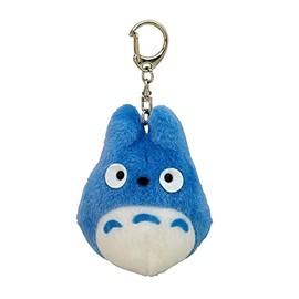 Sun Arrow K9054 Studio Ghibli Fluffy Key Chain Medium Totoro, Medium Totoro