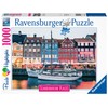 1000 Piece Jigsaw Puzzle Danish Copenhagen Ravensburger 17226 9