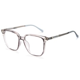 Cyxus Women Blue Light Blocking Glasses Oversize Square Frame Computer Gaming Glasses Square Fashion Glasses for Women Turquoise 8159