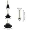 Coceca 5 Pack Disc Pad Holder, Universal Quick Change 2