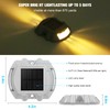 Solar Deck Lights Driveway Dock Lights, VOLISUN 8-Pack Led IP67