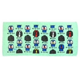 Okutani Corporation Oekaki Series Face Towel, 100% Cotton