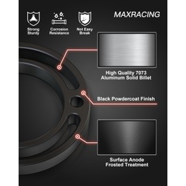MAXRACING 3.5" Front + 3" Rear Leveling Lift Kit Compatible with 2007-2020 Chevy Tahoe | 2007-2020 Chevy Suburban 1500 | 2007-2013 Chevy Avalanche 1500 | 2000-2020 GMC Yukon 1500 4WD/2WD