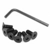 Black Aluminum Steering Wheel Short Hub Adapter Quick Release Hub
