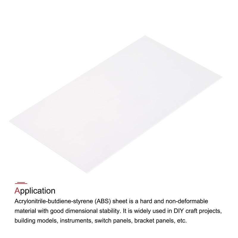 QUARKZMAN ABS Plastic Panel 7 Inches x 4 Inches x