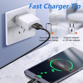 CERRXIAN USB 1 Male to 6 Male Micro Splitter Y Cable USB Micro Y Splitter Supports Data Transmission of U disks, Keyboards, and mice, and Power Supply for USB Devices (0.5m/1.64ft)