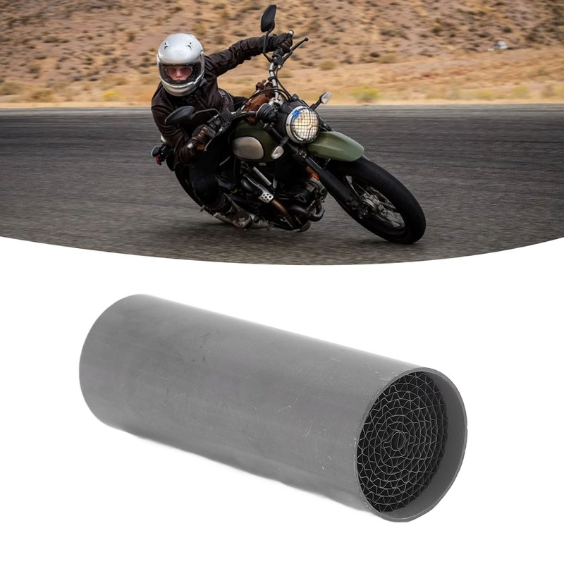Motorcycle Exhaust Pipe Catalyst Stainless Steel Front Middle Exhaust Muffler