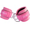 Peach Bands Cable Ankle Straps for Cable Machines (2)