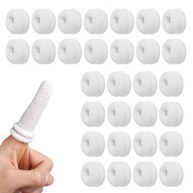 30 Pcs Finger Bandages Tubular, Finger Bandages, Finger Bandage, Finger Stall Finger Bandage Tubular Finger Stall Bandage for Work Kitchen Finger Protection Gloves Cotton Finger Cover