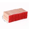 SONGER 60pcs Cute Mini Wood Rubber Stamp Set DIY Diary