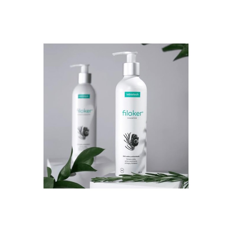 filoker shampoo anti-caida y antioxidante 250 ml